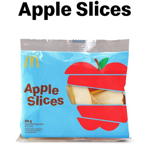 mcdonald's apple slices cost
